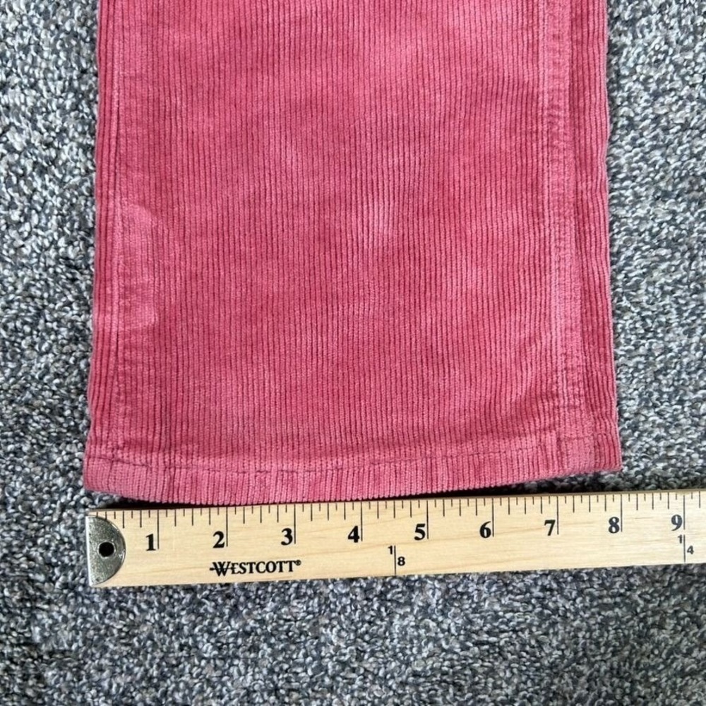 Anthropologie Pilcro The Yaya Corduroy Pants Womens 27 Mid Rise Rose Pink Casual - Picture 11 of 12